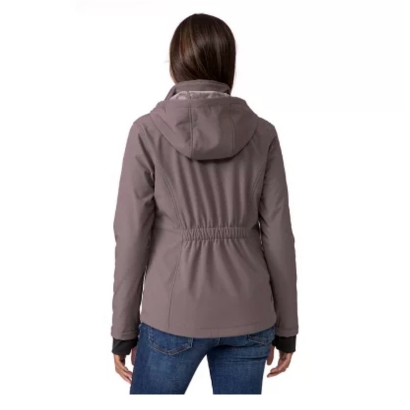 Free Country  NWT softshell Utility Jacket hooded coat - Picture 2 of 14